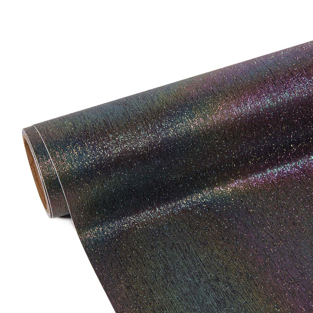 Oil Slick - Brushed Glitter - 12x12” Sheet