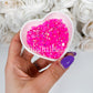 Hot Pink AB Jelly Rhinestones, 5mm Rhinestones, 2oz/56g