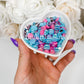 Bubblegum Mix, Rhinestone & Pearl Mix, Mixed Sizes, 50g