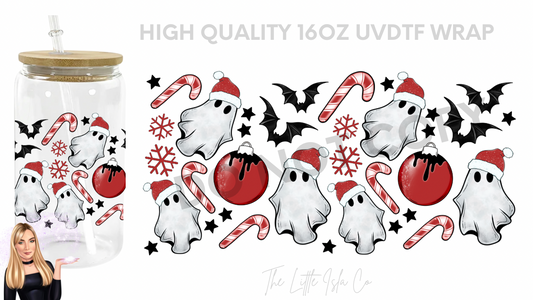 Creepmas Ghosties UVDTF - 16oz UVDTF Wrap