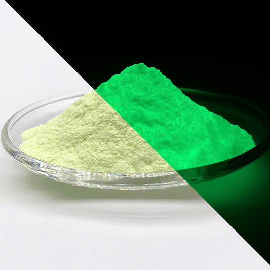 Glow Powder - White to Green - 1oz/28g