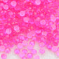 Glow in the Dark Hot Pink Rhinestones (3 sizes to choose from)