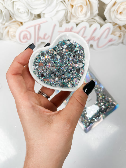 Crystal AB Rhinestones Scatter Mix - 50g