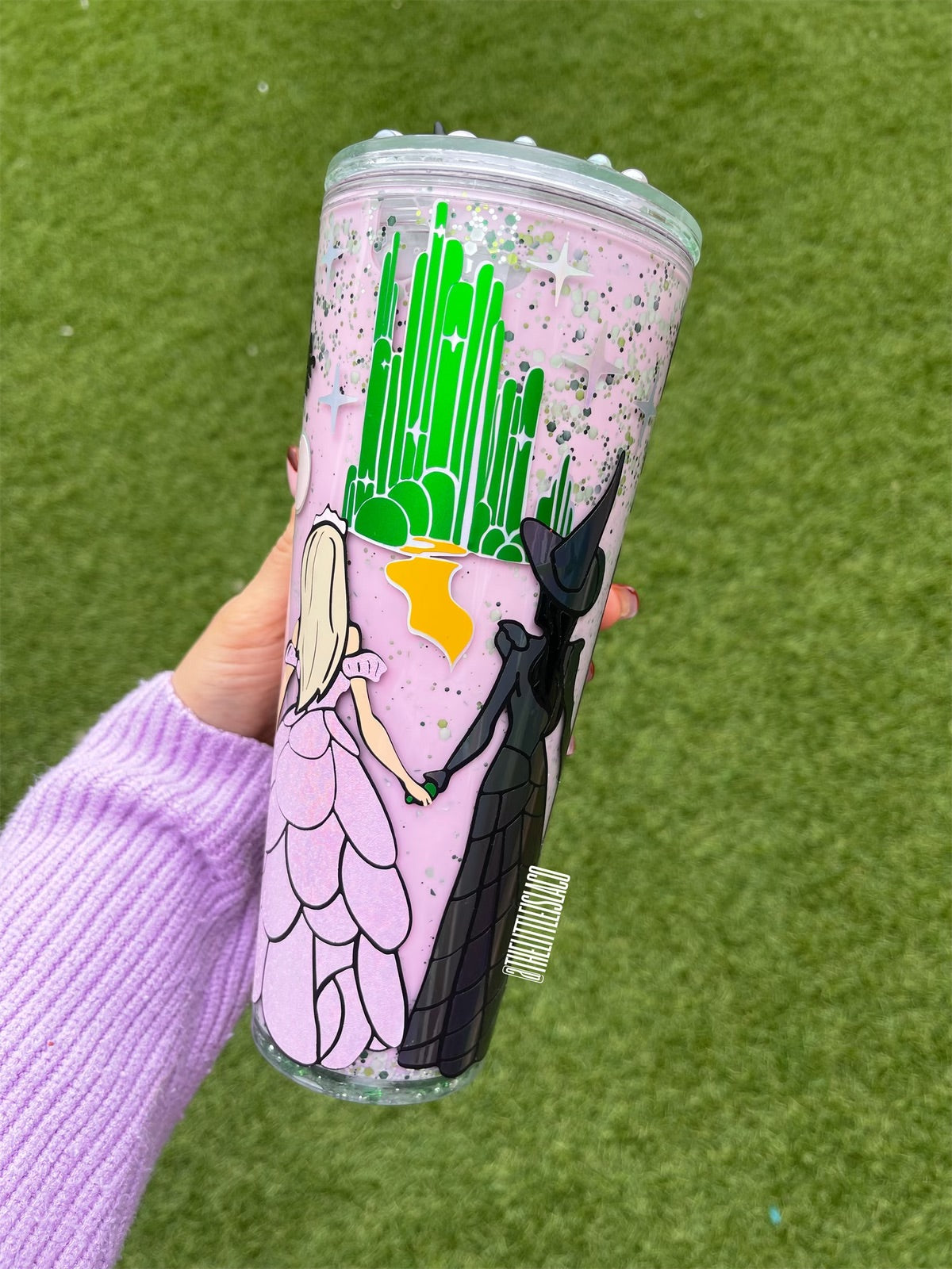 WICKED inspired Snowglobe Tumbler