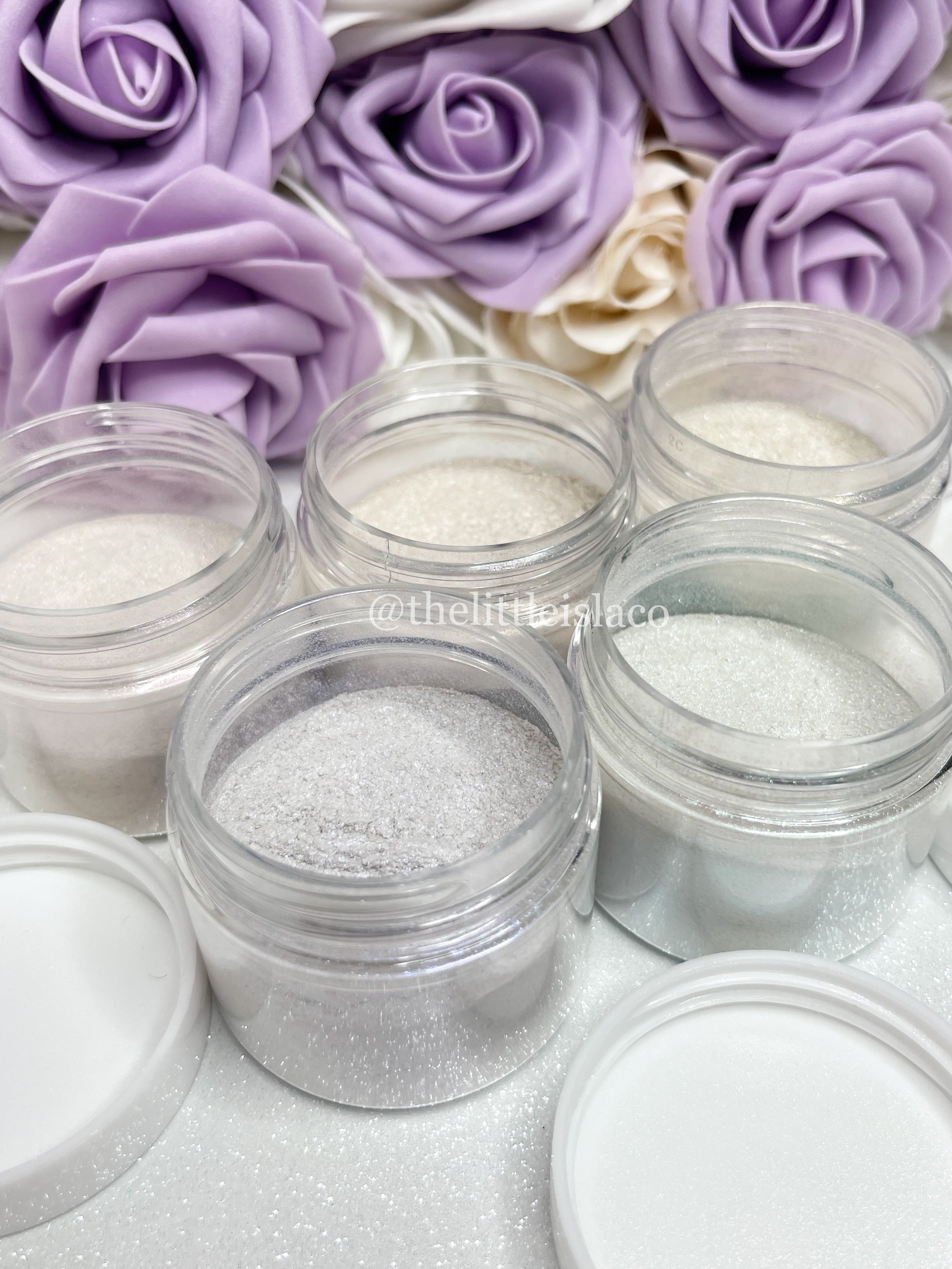 Shimmer Mica Powder, Pearlescent Mica Powder, 20g Pots