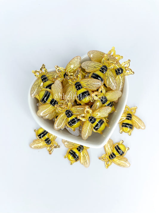Bumble Bee Cabachons - Packs of 10