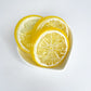 Imitation Lemon Fruit Slices - Packs of 3