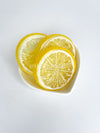 Imitation Lemon Fruit Slices - Packs of 3