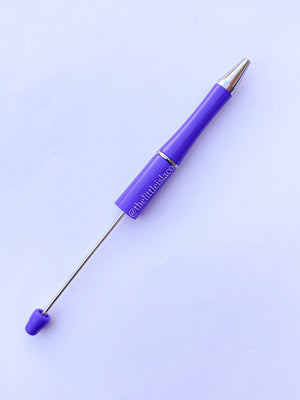 Blank Beadable Pen - Solid Colours (Choose your colour)