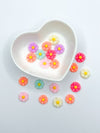 Daisy Flower Cabochons - 12mm Flatback Cabochons - Packs of 20