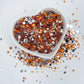 Juicy Orange Rhinestone Scatter Mix, 2oz/56g