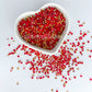 3mm Red Transparent AB Rhinestones, 3mm Rhinestones for filling tumblers, 100g