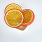 Imitation Orange Fruit Slices - Packs of 3