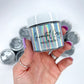 Mica Pigment Powder - Gunmetal Silver-Grey - 1oz/28g