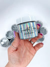 Mica Pigment Powder - Gunmetal Silver-Grey - 1oz/28g