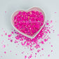 Hot Pink AB Jelly Rhinestone Scatter Mix, 2oz/56g