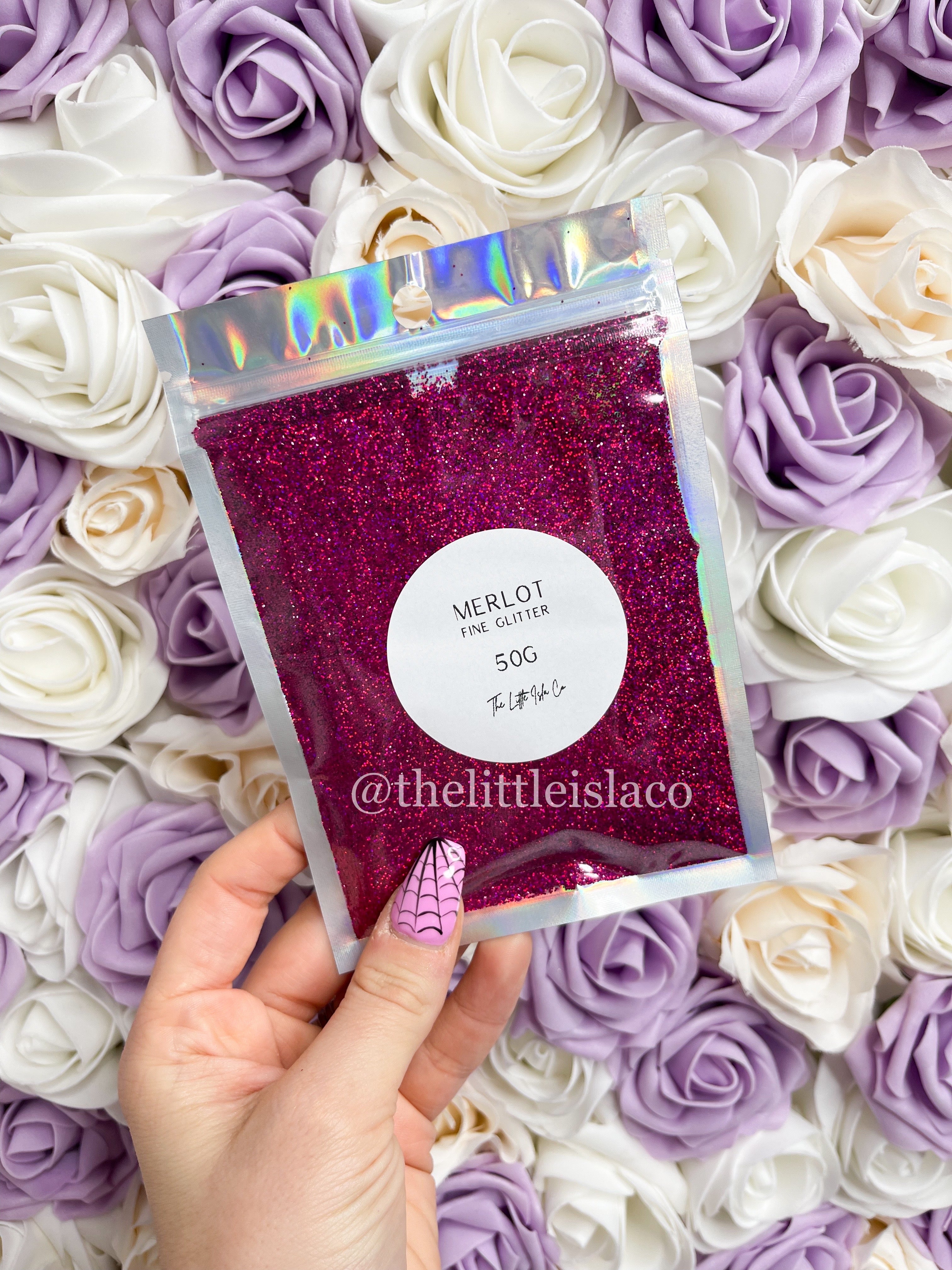 Fine Glitter - ‘Merlot’ - 50g Pack