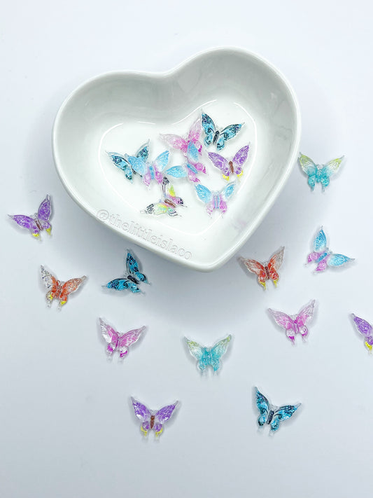 Miniature Fairytale Butterfly Cabochons - Packs of 20