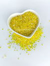 3mm Citrus Yellow Transparent AB Rhinestones, 3mm Rhinestones for filling tumblers, 100g