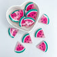 Watermelon Slice Cabachons - Packs of 10