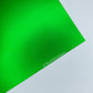Highlighter Green - Satin Chrome - 12x12” Sheet