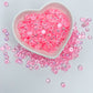 Bubble Tear Flatback Pearls - Pink