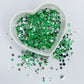 Grass Green Rhinestone Scatter Mix, 2oz/56g