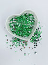 Grass Green Rhinestone Scatter Mix, 2oz/56g