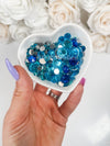 Blue Zircon Scatter Mix - 50g