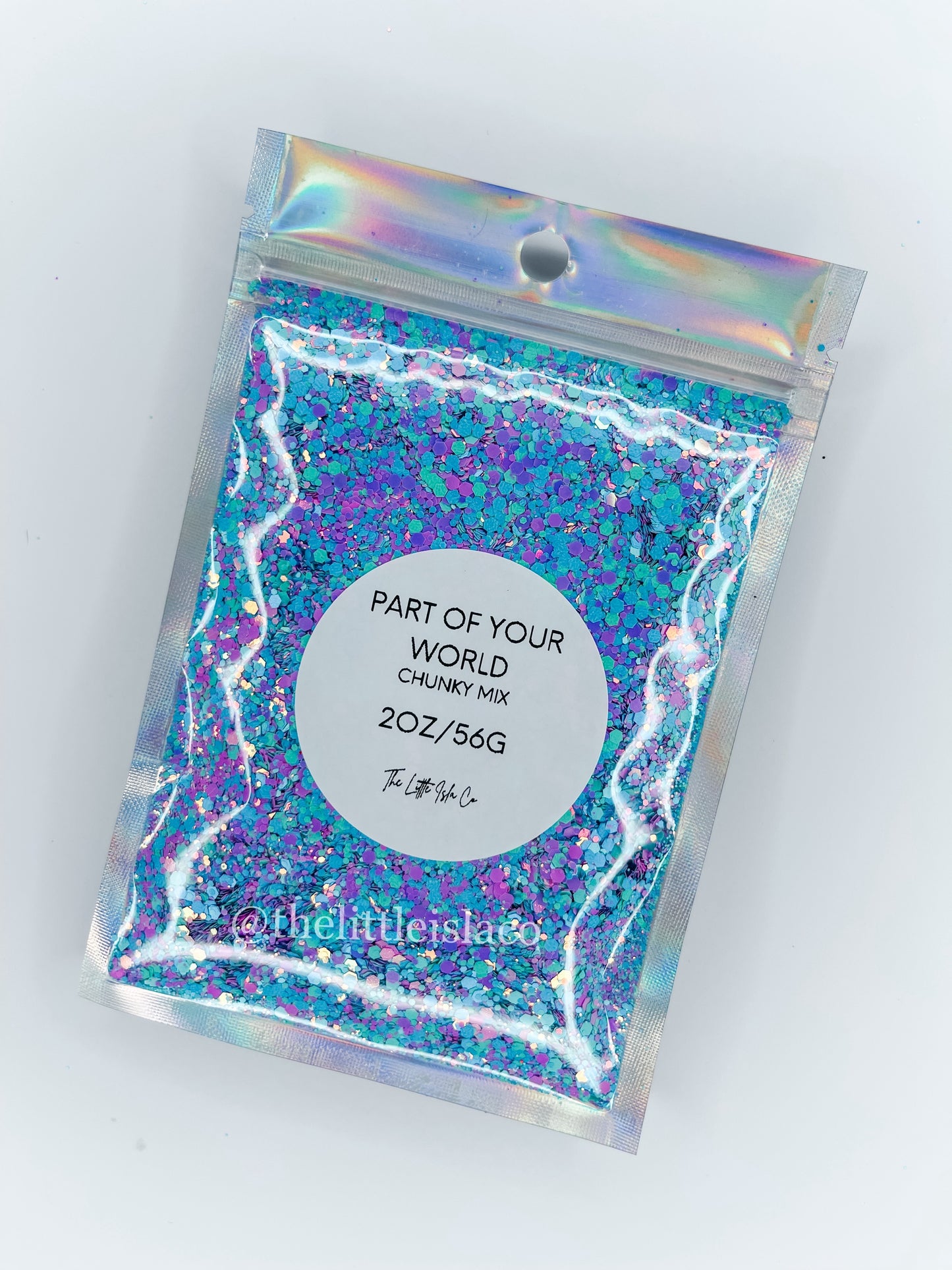 Chunky Glitter Mix - ‘Part of Your World’ - 2oz/56g Pack