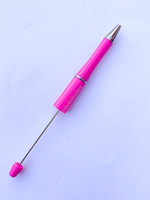 Blank Beadable Pen - Solid Colours (Choose your colour)