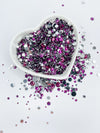 Purple Grape Rhinestone Scatter Mix, 2oz/56g