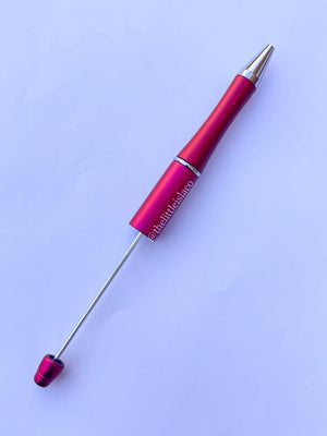 Blank Beadable Pen - Solid Colours (Choose your colour)