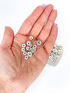 Rhinestone Spacer Beads (Choose Your Colour) - 10 per pack