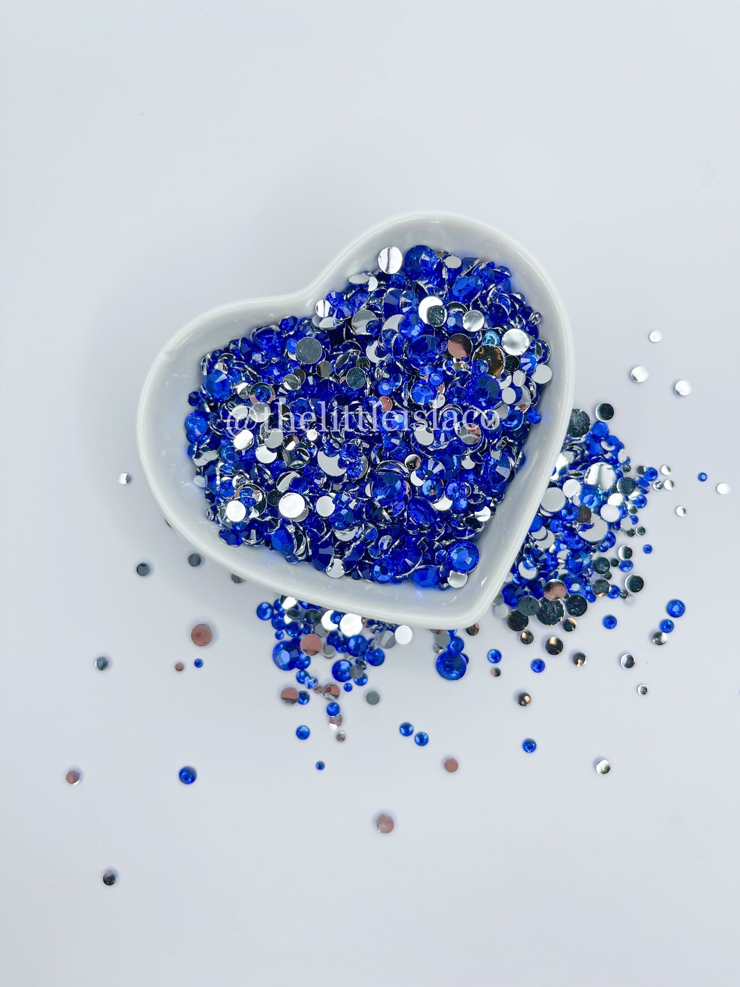 Sapphire Blue Rhinestone Scatter Mix, 2oz/56g