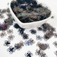 Creepy Spider Glitter Shapes - 1oz/28g Pack