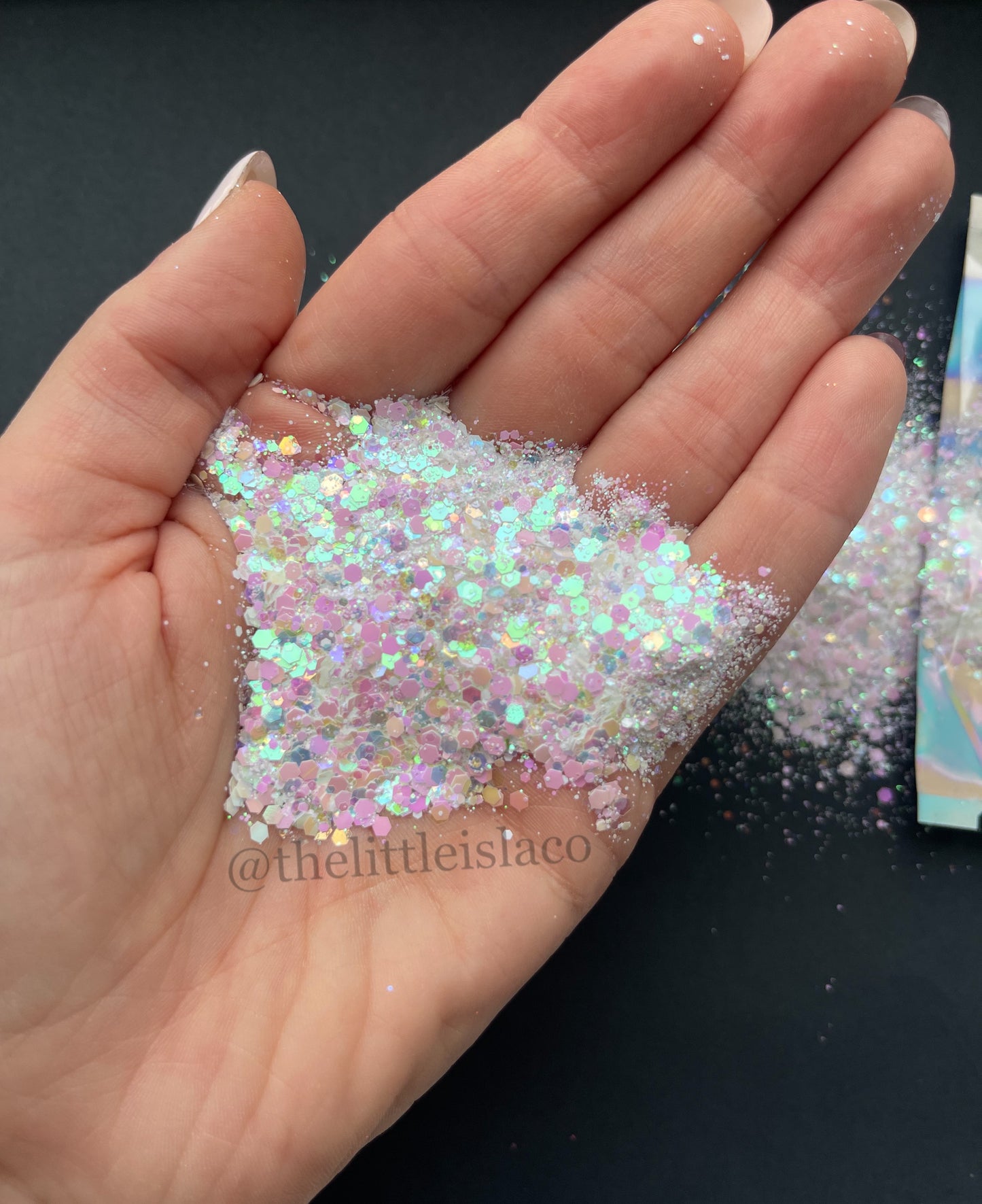 Chunky Glitter Mix - ‘Crushed Opal’ - 2oz/56g Pack