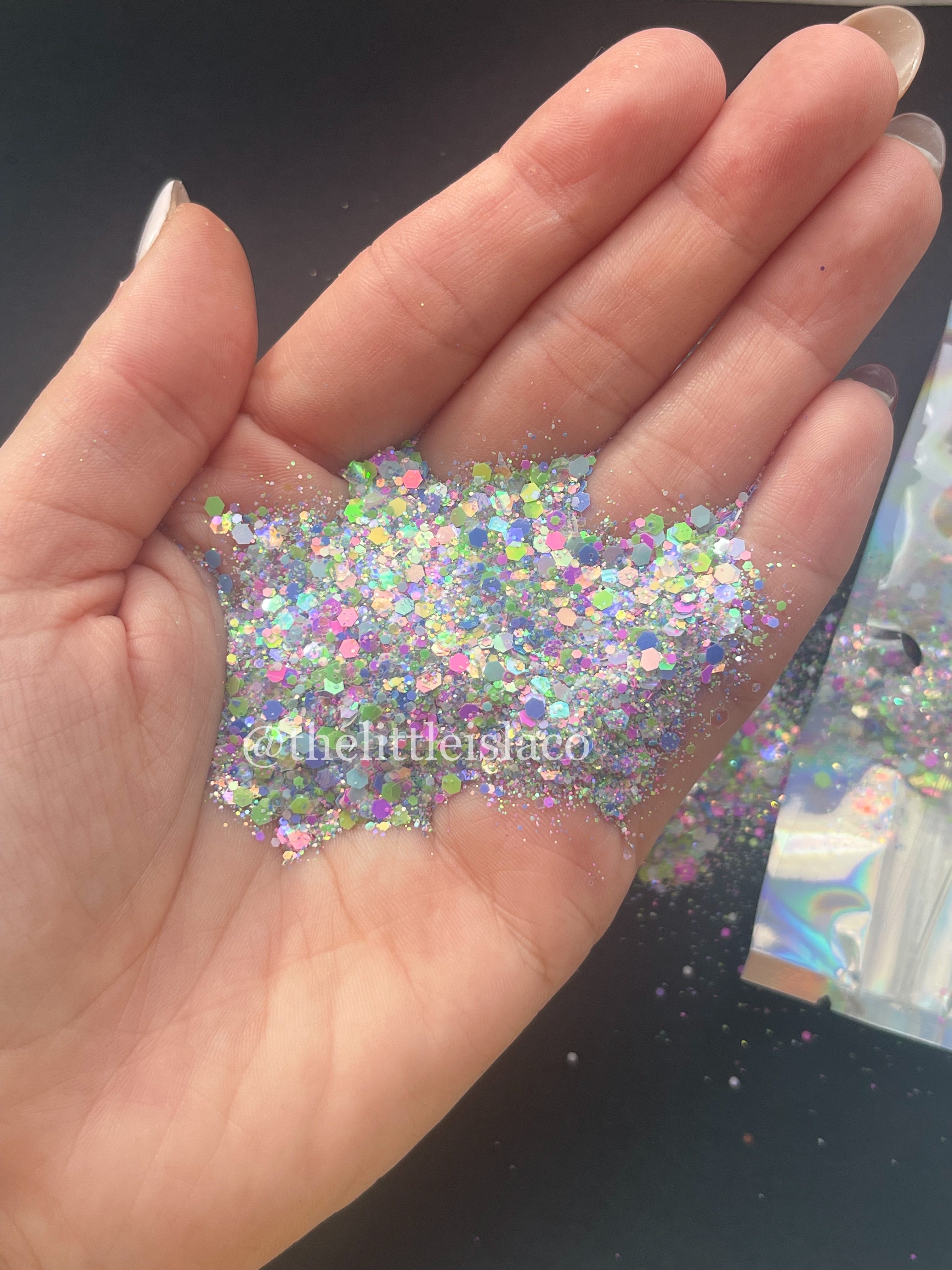 Chunky Glitter Mix - ‘Dragon’s Tears’ - 2oz/56g