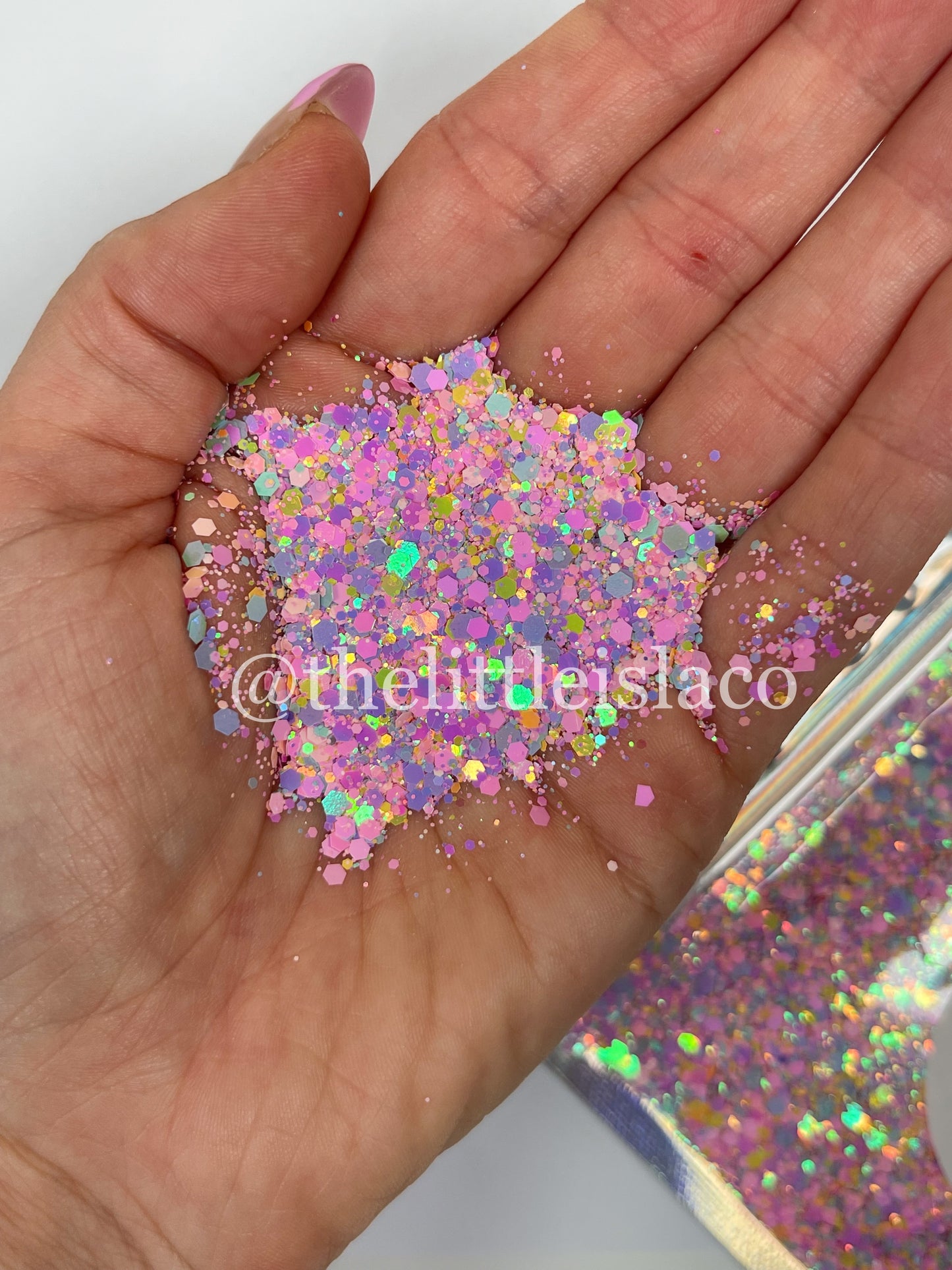 Chunky Glitter Mix - ‘Dolly Mixture’ - 50g Pack